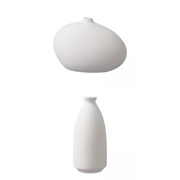 2x Nowoczesna waza ceramiczna Wysokość wewnęt