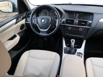 BMW X3 F25 SUV 2.0 20d 184KM 2013 BMW X3 xDrive20d, 181 KM, 4X4, Skóra, Navi, zdjęcie 6