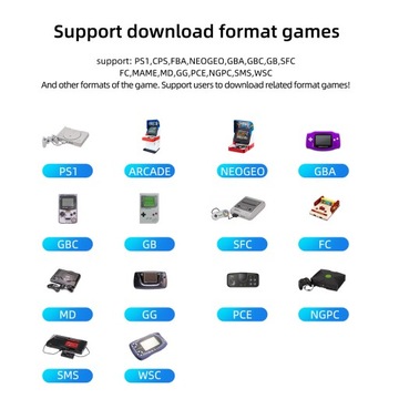 MIYOO Mini + игровая консоль Linux System 64 ГБ + 128 ГБ фиолетового цвета, 10 000 ИГР