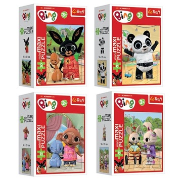 PUZZLE 20 MiniMaxi Bing i przyjaciele 4 WZORY