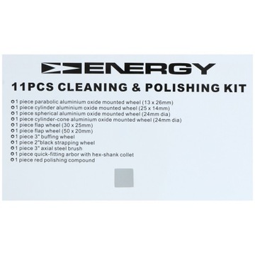 ЩЕТКИ КАМНИ ДЛЯ ДРЕЛЬ НАБОР 11 ШТ.