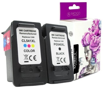 Tusze do drukarki CANON 540 XL CZARNY 541 KOLOR