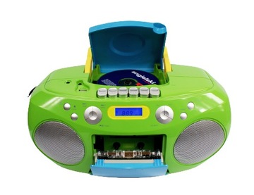 Terris RCA593 PLL CD/MP3-тюнер AudioBookMagnet USB зеленый