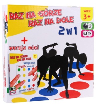 Gra Rodzinna Raz na Górze Raz Na Dole 2w1