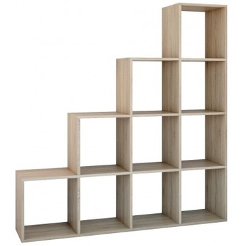 Regał TopEshop 153 x 30 x 153 cm dąb sonoma