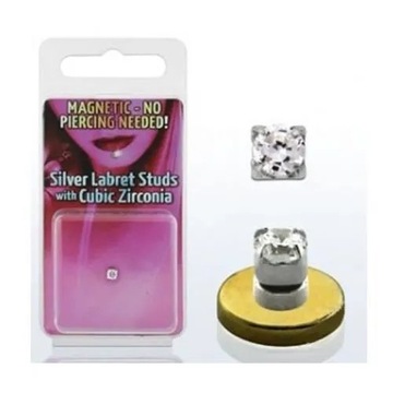 Fake Helix Piercing Jewel Crystal and Silver 925