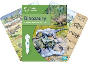 KSIĄŻKA INTERAKTYWNA DINOZAURY ALBIK