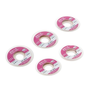 10 медных проводов в оплетке для снятия BGA, 0,75 м