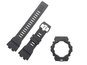 ORYGINALNY PASEK + BEZEL CASIO GBA-800 -8A szary oryginał