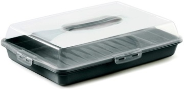 ПЛАСТИКОВЫЙ КОНТЕЙНЕР ДЛЯ ВЫПЕЧКИ 43см x 31см