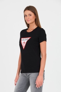 GUESS Czarny t-shirt Original Tee M