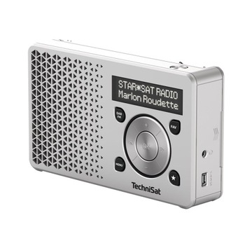 RADIO PRZENOŚNE Z DAB+ FM I ZEGAREM