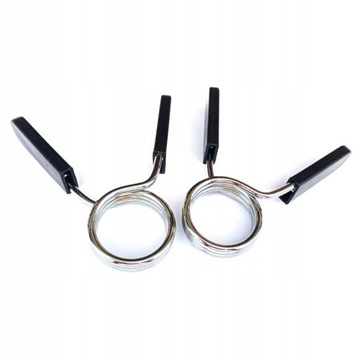 2x Zaciski sprężynowe Zaciski angi 24mm do