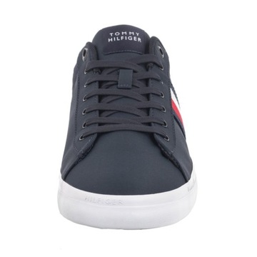 Buty Tenisówki Tommy Hilfiger Iconic Vulc Stripes Mesh Granatowe