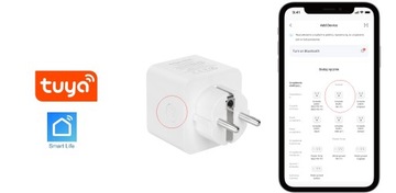 Wi-Fi розетка Tuya умный программатор ваттметр