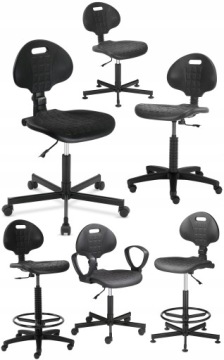 Taboret obrotowy z oparciem NARGO RTS ST26 Nowy S.