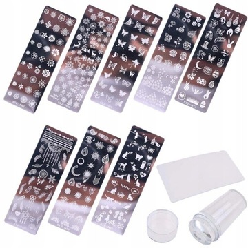 ПЛАСТИНА ДЛЯ СТЕМПИНГА БАБОЧЕК NAIL STZ4