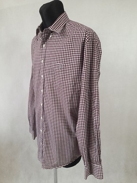 GANT OXFORD GINGHAM REGULAR FIT KOSZULA MĘSKA 2XL