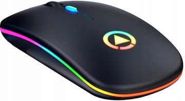 БЕСПРОВОДНАЯ ОПТИЧЕСКАЯ МЫШЬ ТОНКАЯ СВЕТОДИОДНАЯ ЛЕГКАЯ