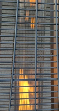 Стеклянная трубка для лампы обогрева, гофрированная внутри, 100х3,0х1450мм НОВИНКА!