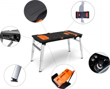 Универсальный многофункциональный стол для мастерской 7 в 1 Wis0731