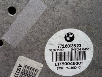 BMW 5 F10 F11 3.0D N57 VĚTRÁK VENTILÁTOR CHLADIČŮ 7594610