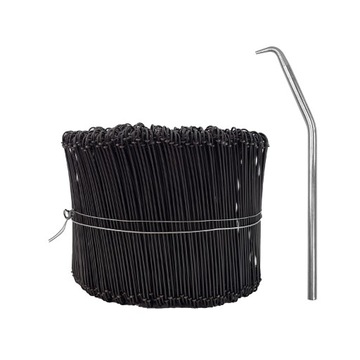 Drut zbrojeniowy oczkowy grubość 1,6mm 16cm + klucz stalowy