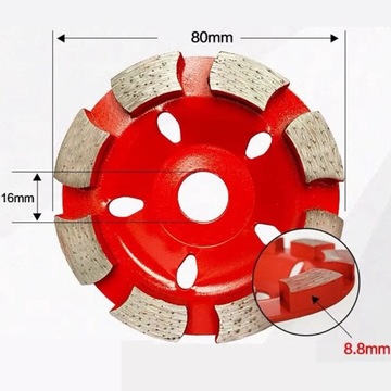 Styl altany 16mm śr. 115mm Cala ściernica ścierniwo ściernica kamień