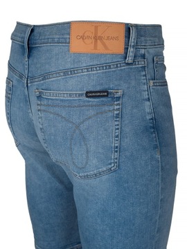 CALVIN KLEIN JEANS SPODENKI JEANSOWE REGULAR 30