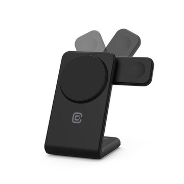 Индуктивное зарядное устройство 3-в-1 MagSafe для iPhone, Apple Watch и Apple AirPods Black