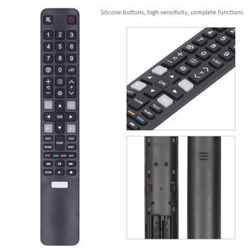 Сменные аксессуары для пульта дистанционного управления телевизора, подходящие для светодиодного телевизора tcl rc802n yu14