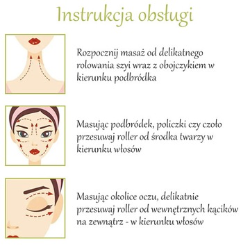 Нефритовый ролик для массажного скальпа и массажа для лица тела