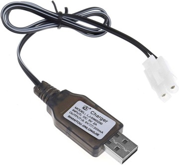 9.6V Ni-MH Ni-CD 200mA USB Ładowarka 5V