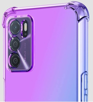 Чехол для Oppo A16S SHINTER ARMOR AURORA