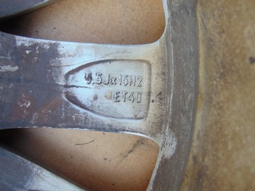 DISK HLINÍK SEAT OE 5.5" X 15" 5X100 ET 40