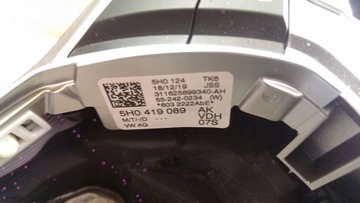 Kierownica skórzana VW GOLF 8 5H0959542 5H0419089