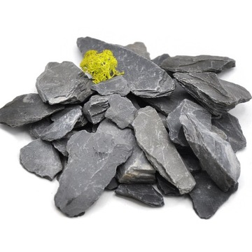 Черные антрацитовые садовые камни 10 кг