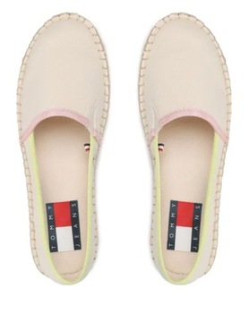 TOMMY JEANS ESPADRYLE DAMSKIE WSUWANE BEŻOWE 38 3P7G1*