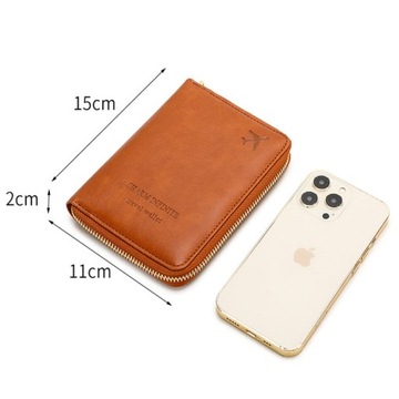 ПОРТАТИВНЫЙ КОШЕЛЕК ДЛЯ ПАСПОРТА С ЗАЩИТОЙ RFID-КАРТЫ