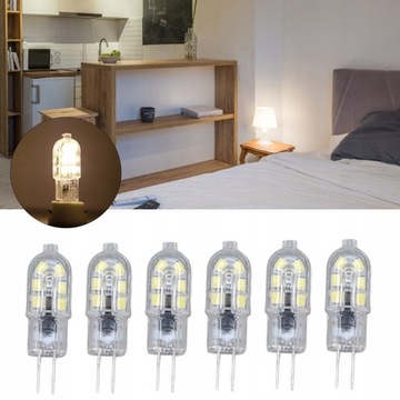 10 упаковок G4 2835 Светодиодная лампа с прозрачной лампой