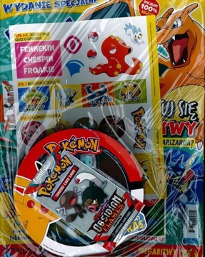 POKEMON TRENUJ ZE MNĄ WS 8/23 + 5 prezentów