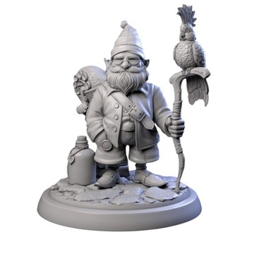 The Extraordinary Stiltson krasnolud figurka rpg dnd D&D druk 3d 12k