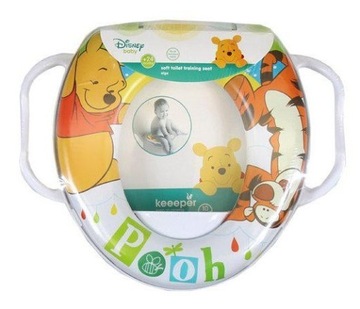 Keeeper Nakładka na sedes miękka z uchwytami Winnie the pooh