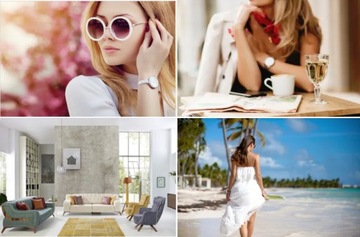 Готовая штора 140х250 см пудровая.