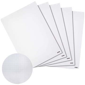 BLOK PAPIER DO FLIPCHART KRATKA 68x98cm 100 szt