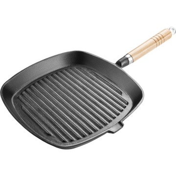 Żeliwna patelnia grillowa LT1063 LAMART 24CM IRON