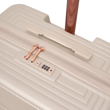 BETLEWSKI stredný cestovný kufor na príručnú batožinu odolný zámok
