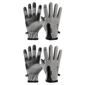2 pairs of winter gloves. Waterproof for riding