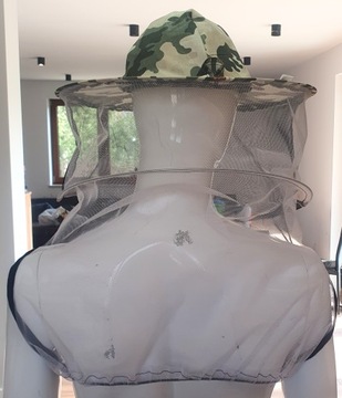 Kapelusz Pszczelarski MORO dokoła siatka Uniwersalny Bawełniany Wzór nr3