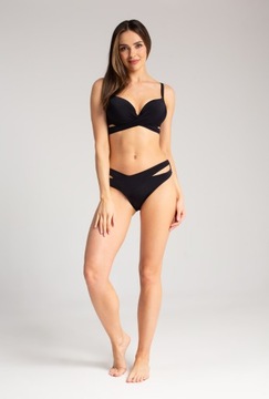 Czarny dół od stroju kąpielowego bikini Gatta Olivia BLACK rozmiar L